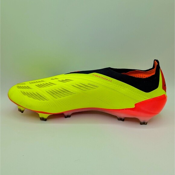 Adidas Predator Elite Laceless FG Men's Size 9 Solar Yellow Soccer Cleats IE2366 - Picture 7 of 7
